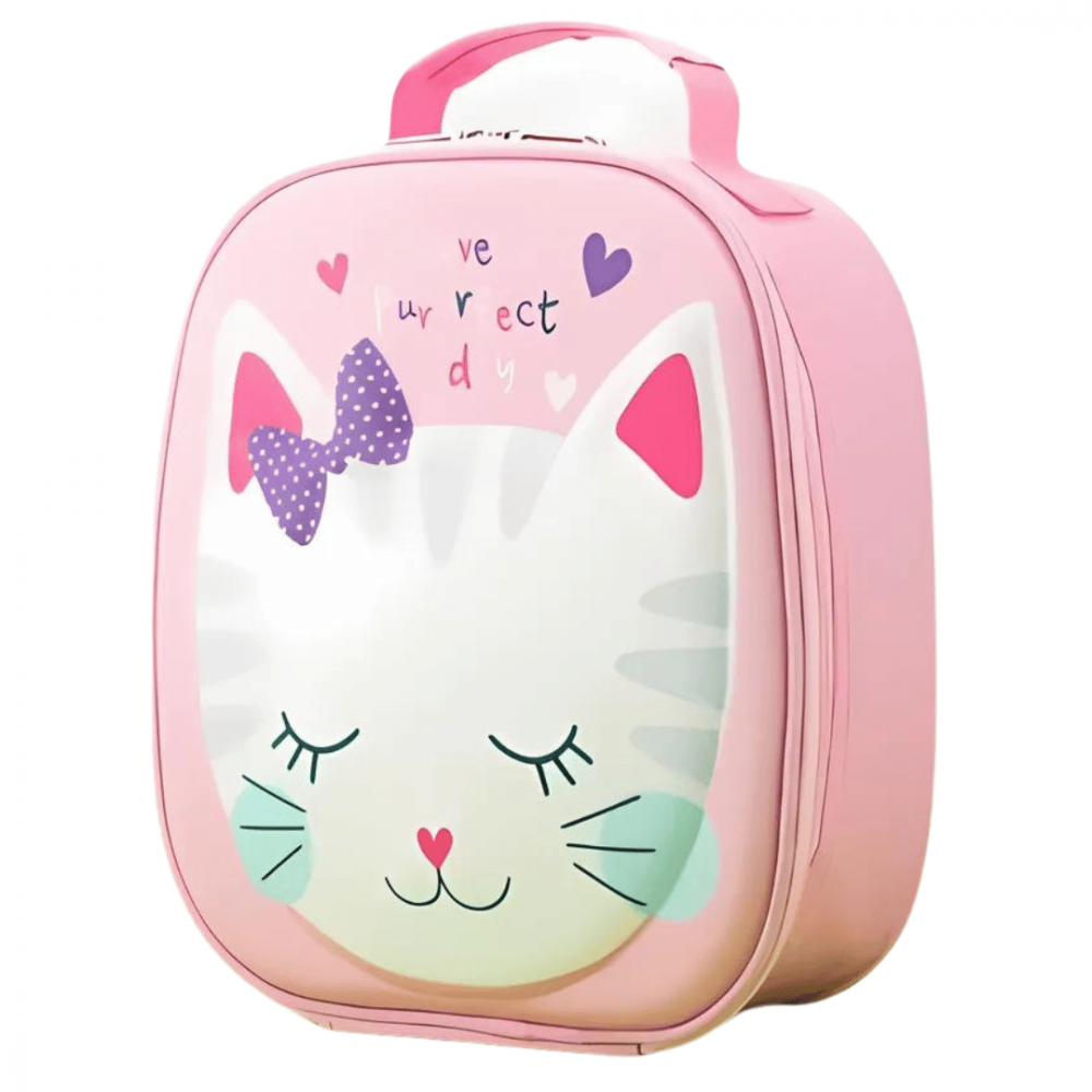 Ghiozdan tip gentuță pentru copii, model Pisicuță [1]