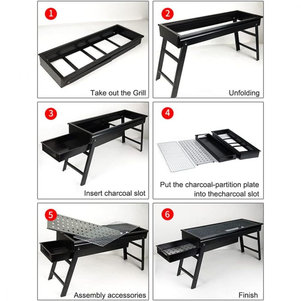 Grătar Portabil și Pliabil [5]