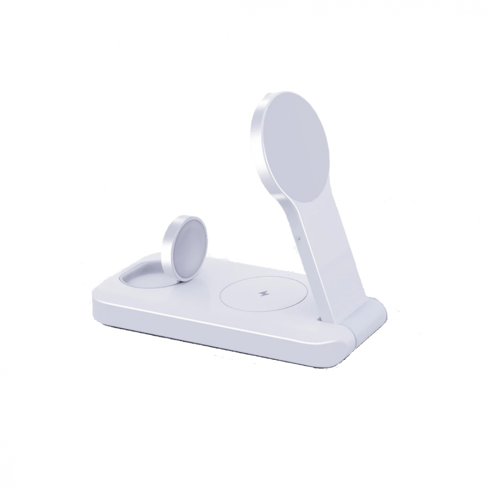 Încărcător wireless 3 în 1, alb [1]
