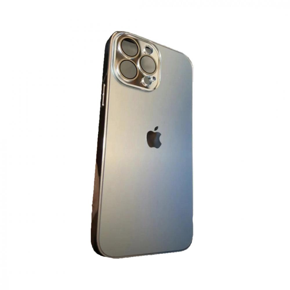 Husă pentru iPhone 13 Pro Max, material poliuretan, culoare argintiu [1]