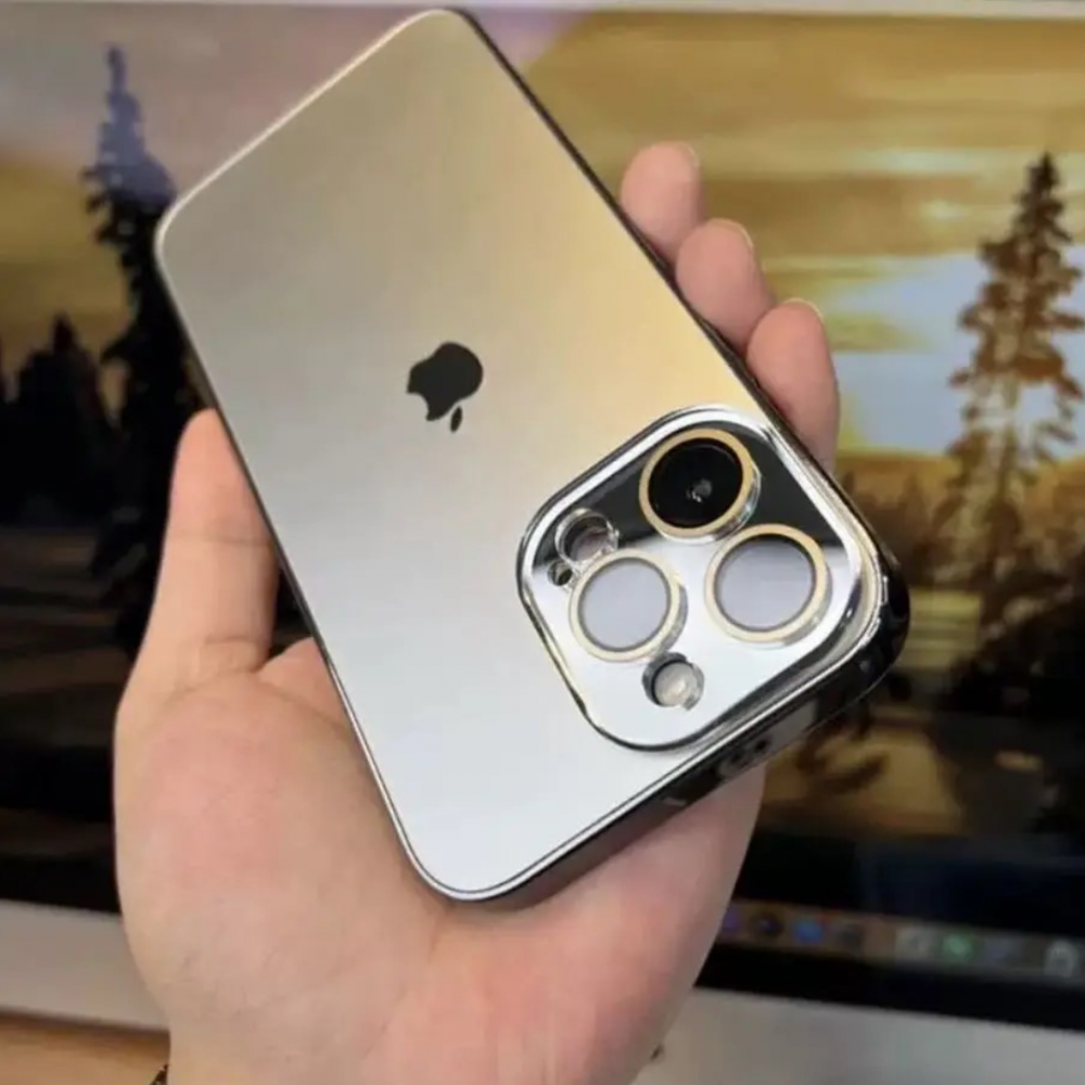 Husă pentru iPhone 14 Pro, material poliuretan, culoare argintiu [8]