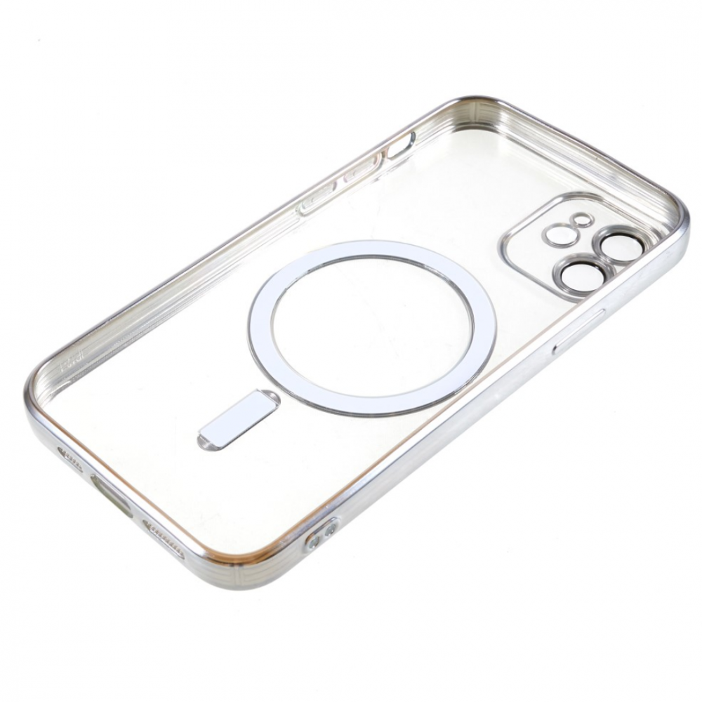 Husă protecție telefon de sticlă pentru iPhone 13 Pro Max, Argintiu [5]