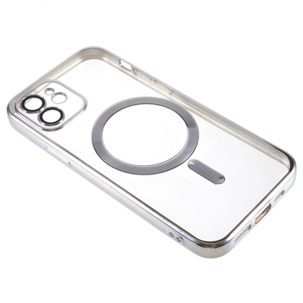 Husă protecție telefon de sticlă pentru iPhone 14 Pro, Argintiu [1]