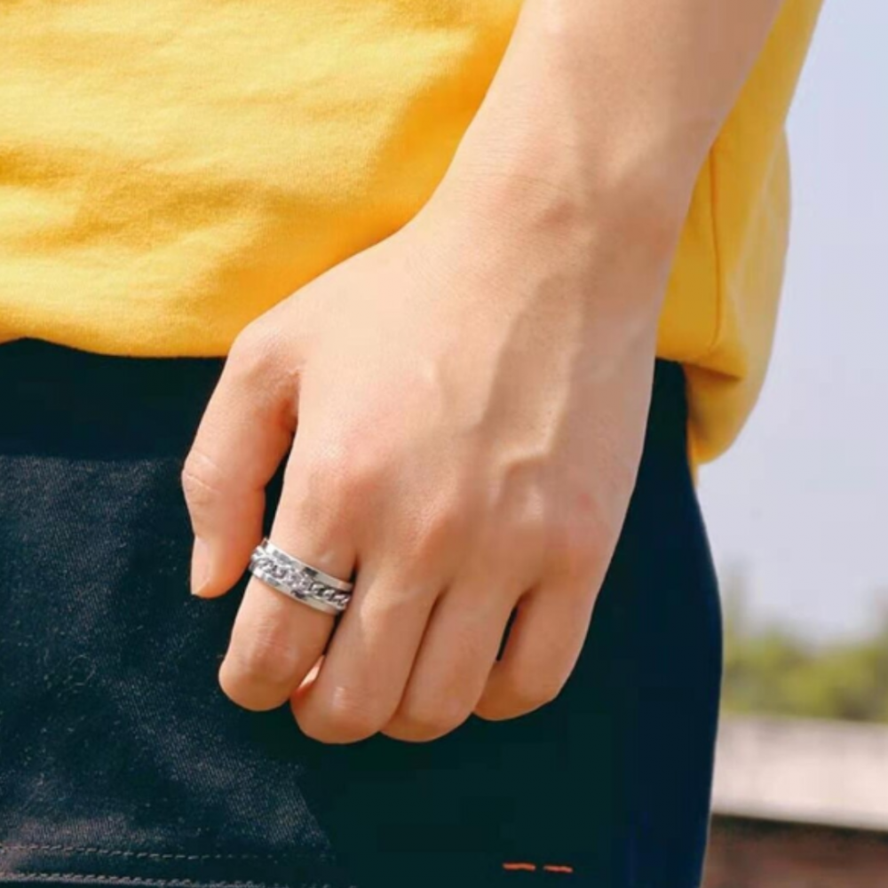 Inel rotativ, Argintiu [7]