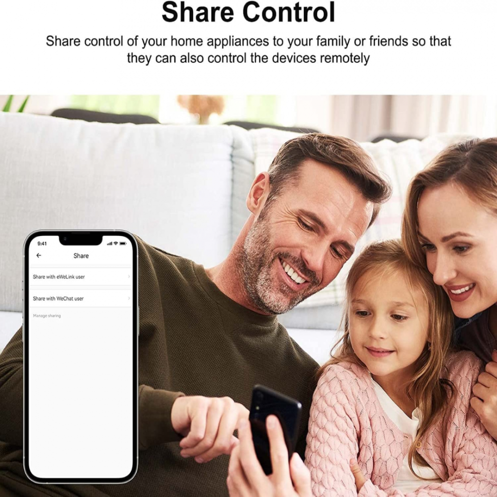 Întrerupător smart touch 2F, sticlă securizată, control tactil [6]