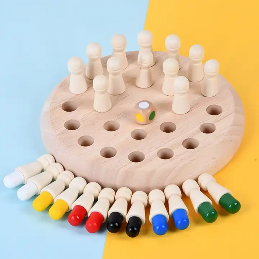 Joc din lemn cu 24 pioni și zar [4]