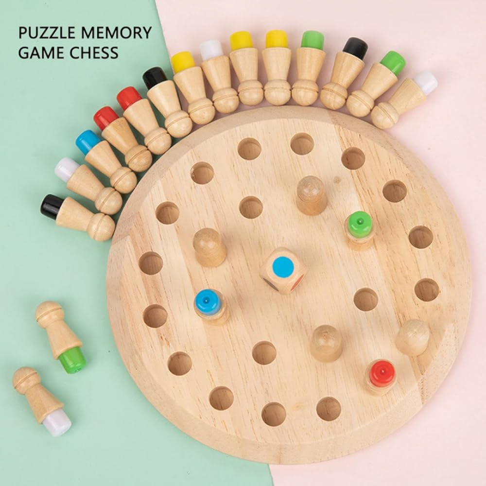 Joc din lemn cu 24 pioni și zar [7]