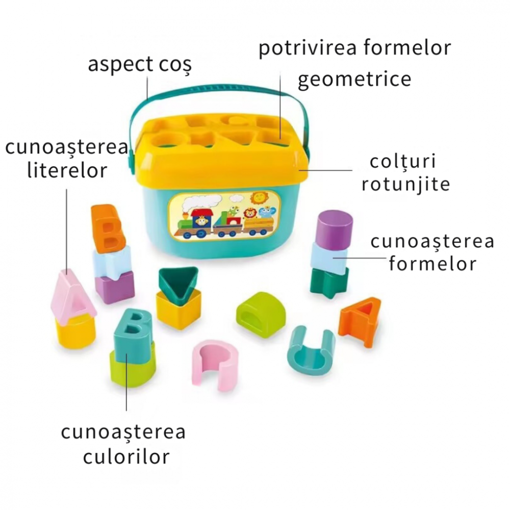 Joc memorie cu forme și litere [2]