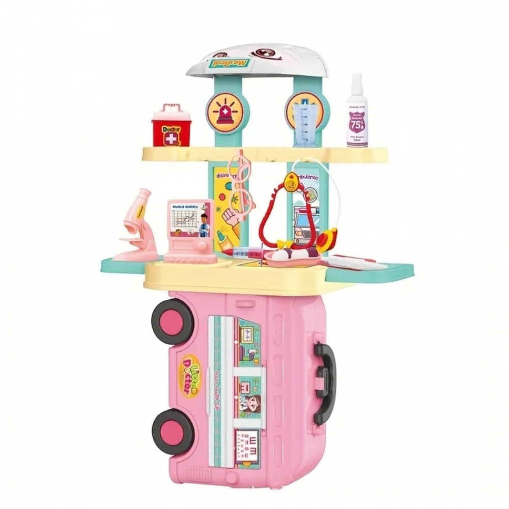 Jucărie 5 în 1 autobuz și accesorii doctor [2]