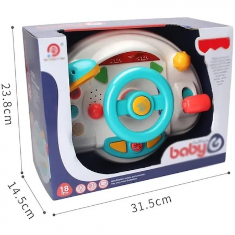 Jucărie cu volan, sunete și lumini [8]