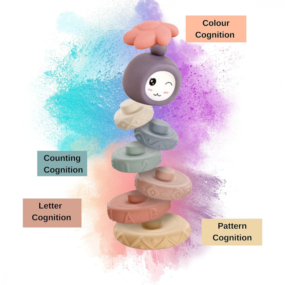 Jucărie senzorială tip piramidă [3]