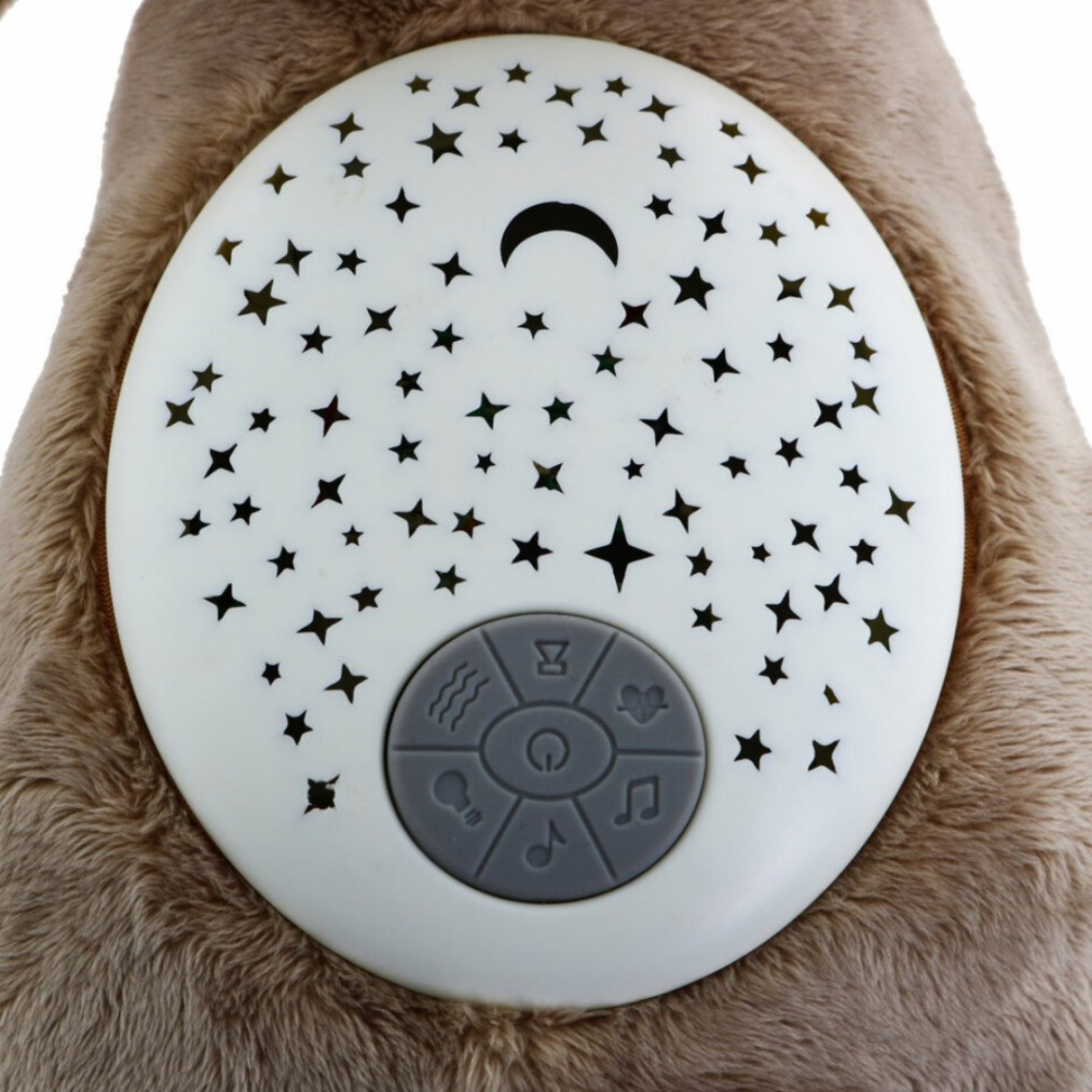 Pluș Lampă de veghe pentru copii, model Hipopotam [4]