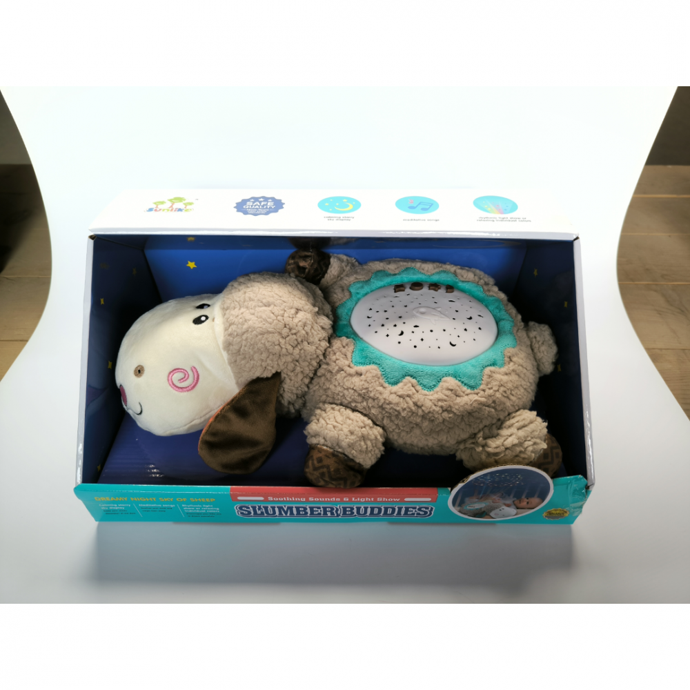 Pluș Lampă de veghe pentru copii, model Oiță, [10]