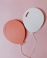 Lampă decorativă pentru perete, model Balon Alb [2]