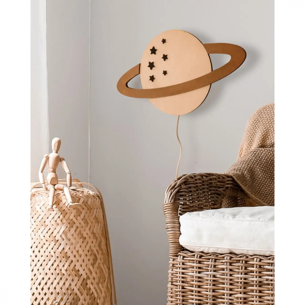 Lampă decorativă pentru perete, model Planetă [6]