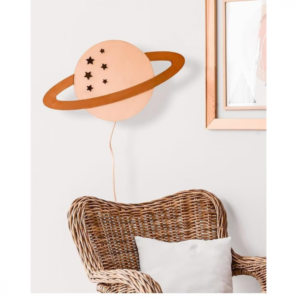 Lampă decorativă pentru perete, model Planetă [3]