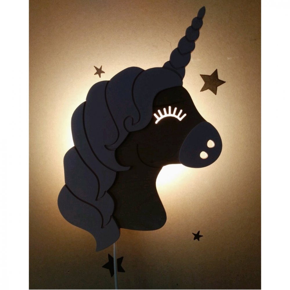 Lampă decorativă pentru perete, model Unicorn [9]