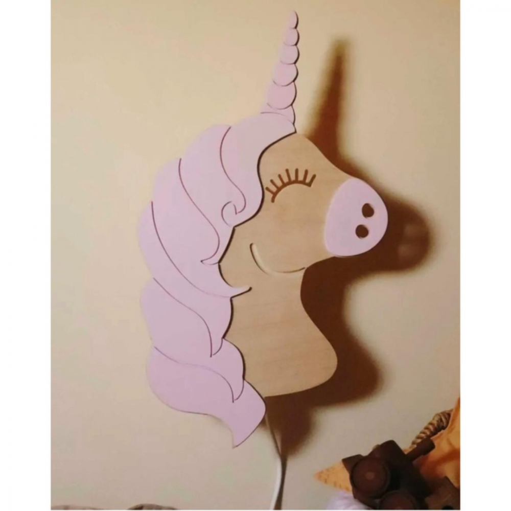 Lampă decorativă pentru perete, model Unicorn [4]