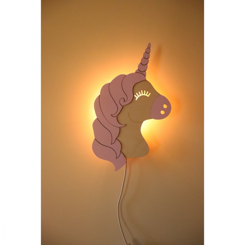 Lampă decorativă pentru perete, model Unicorn [6]