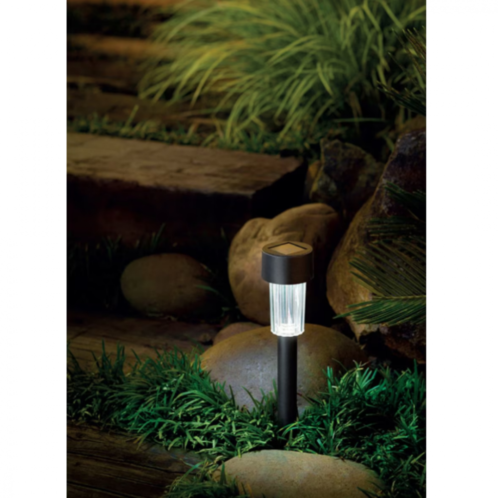 Lampă solară LED pentru grădină, cu țăruș, din plastic [7]