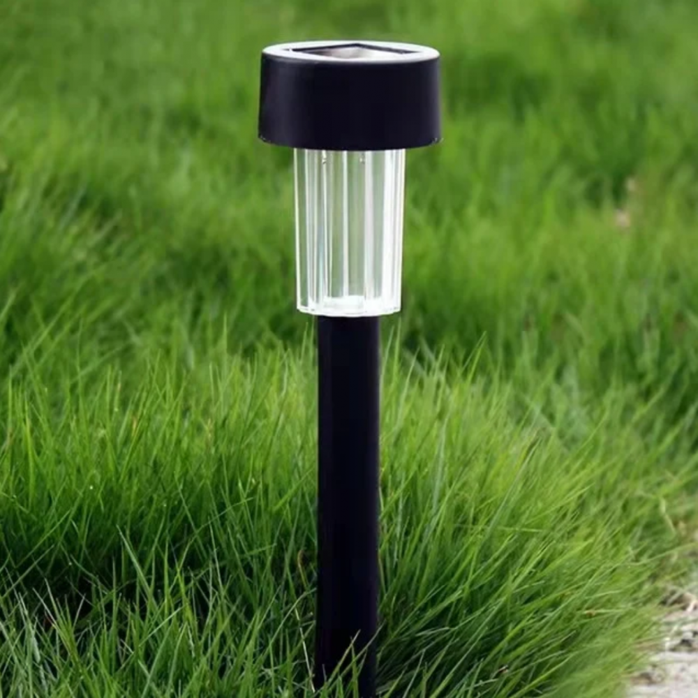 Lampă solară LED pentru grădină, cu țăruș, din plastic [6]