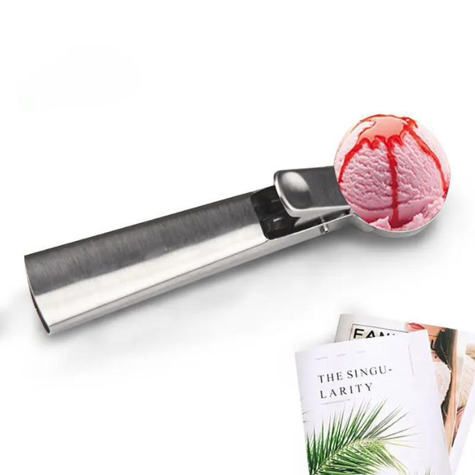 Lingura pentru inghetata din otel inoxidabil 18 cm [2]