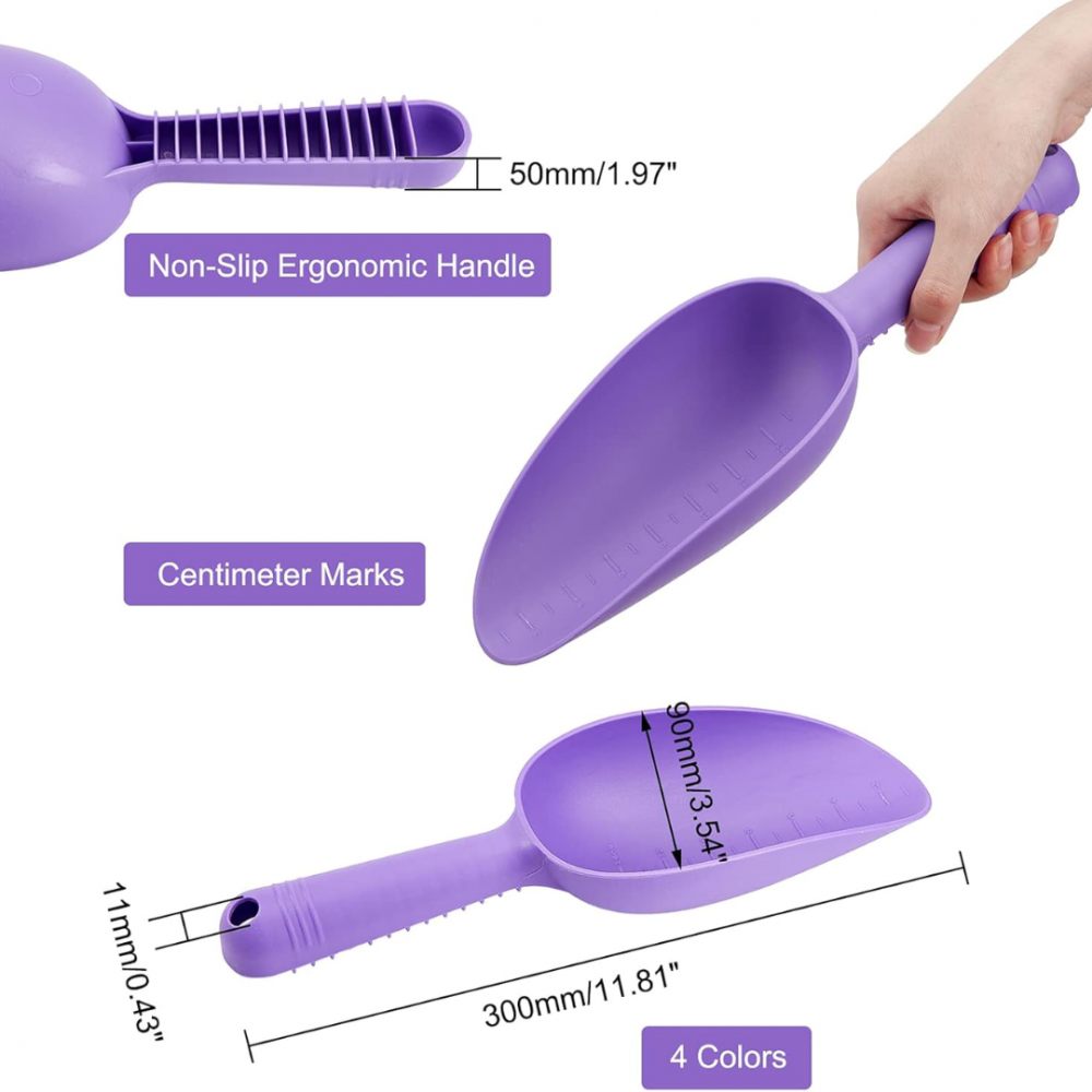 Lopată de grădină pentru sol, mov [2]