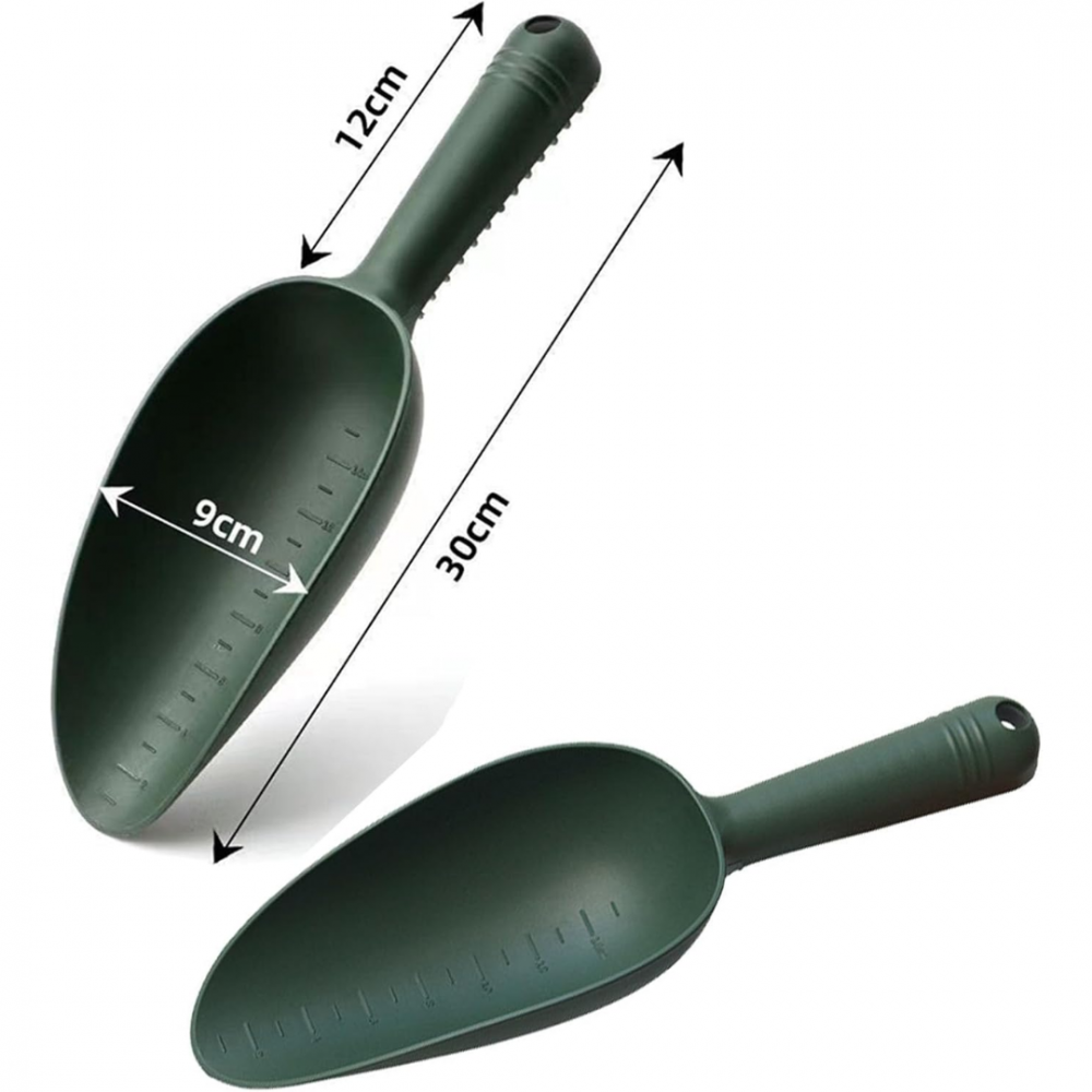 Lopată de grădină pentru sol, verde [2]
