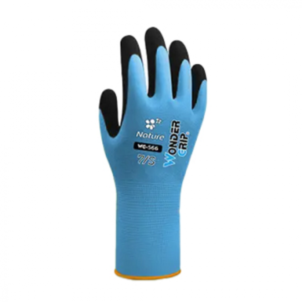 Mănuși din nylon pentru grădină, mărimea S, albastru [1]