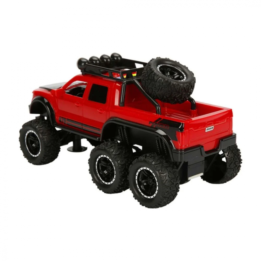 Mașină off-road roșie cu fricțiune, sunete și lumini [5]