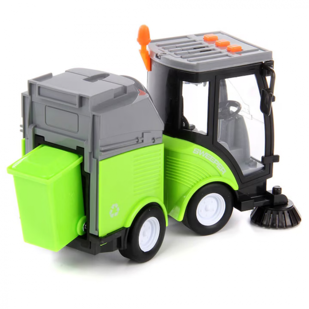 Mașină pentru curățenie stradală cu fricțiune, efecte luminoase și sonore [2]