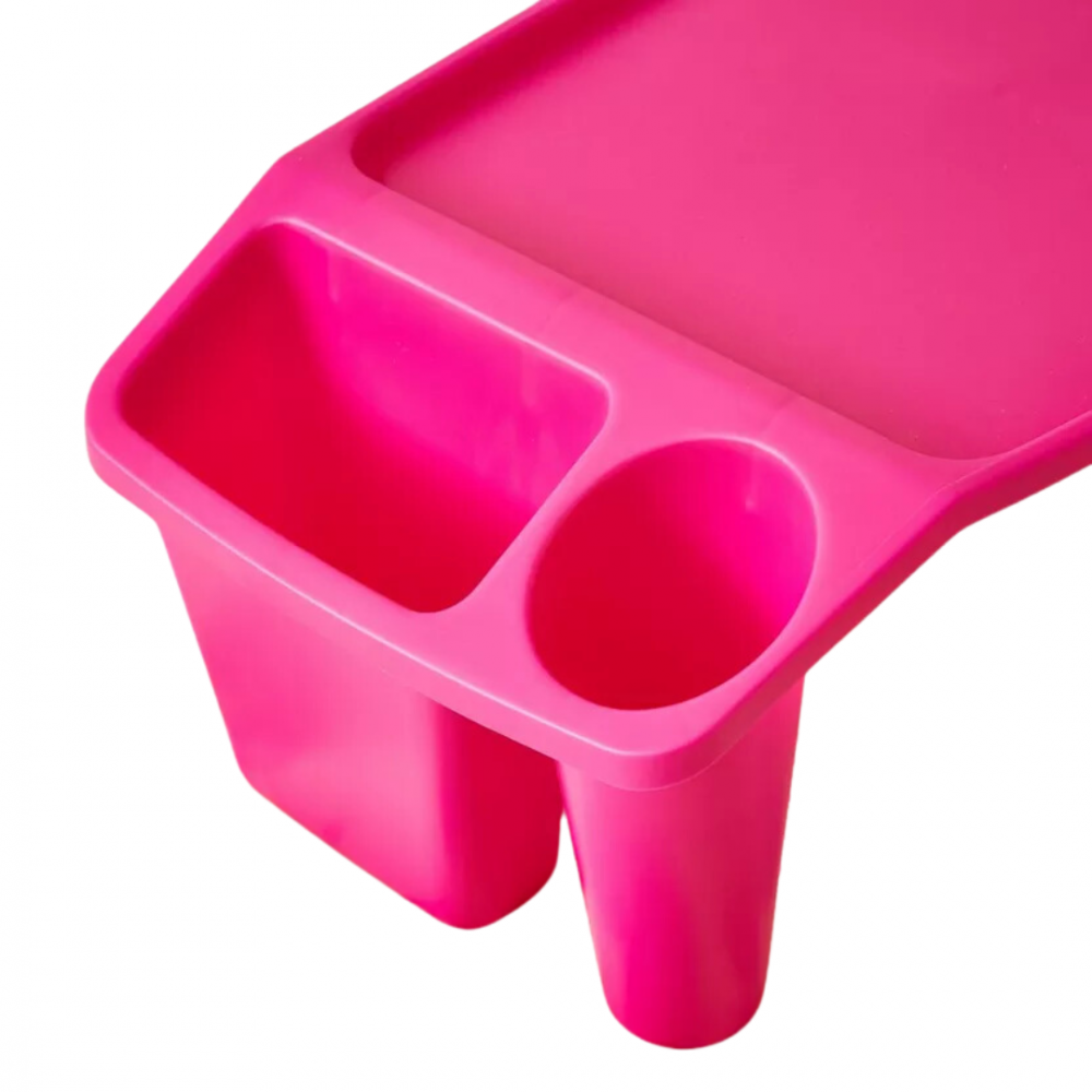 Măsuță multifuncțională pentru activități, cu spații de depozitare, fucsia [7]