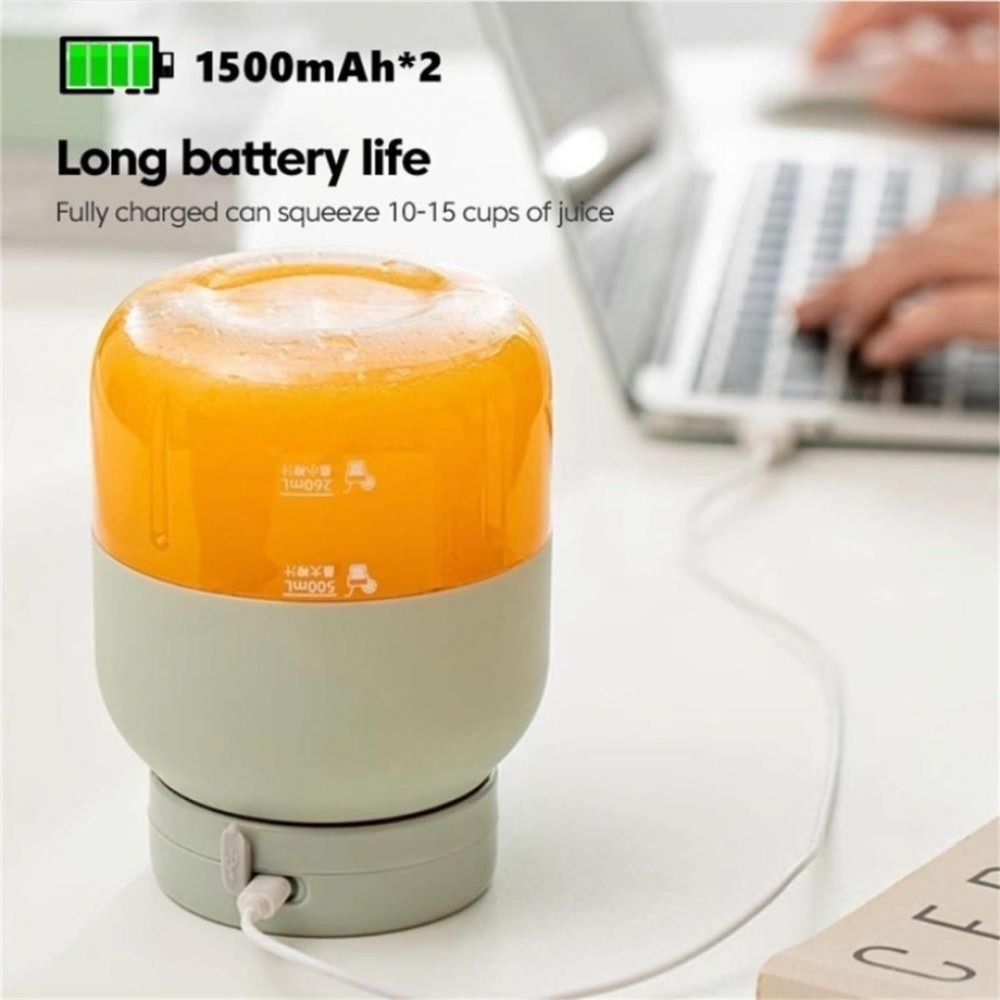 Mini Blender Electric Portabil,, 800 ml, 80W, 10 Lame [5]