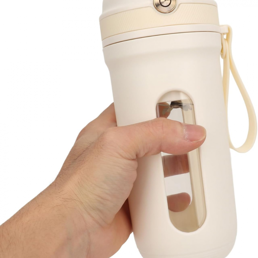 Mini Blender Electric Portabil, Compact, 350 ml, 10 Lame, USB-C [4]