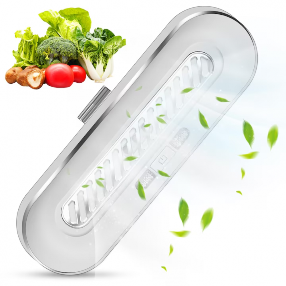 Odorizant portabil cu generator de ozon pentru frigider, alb [2]