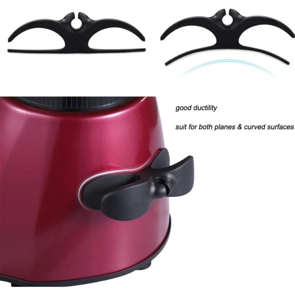 Organizator de cablu din silicon pentru electrocasnice, Negru [3]