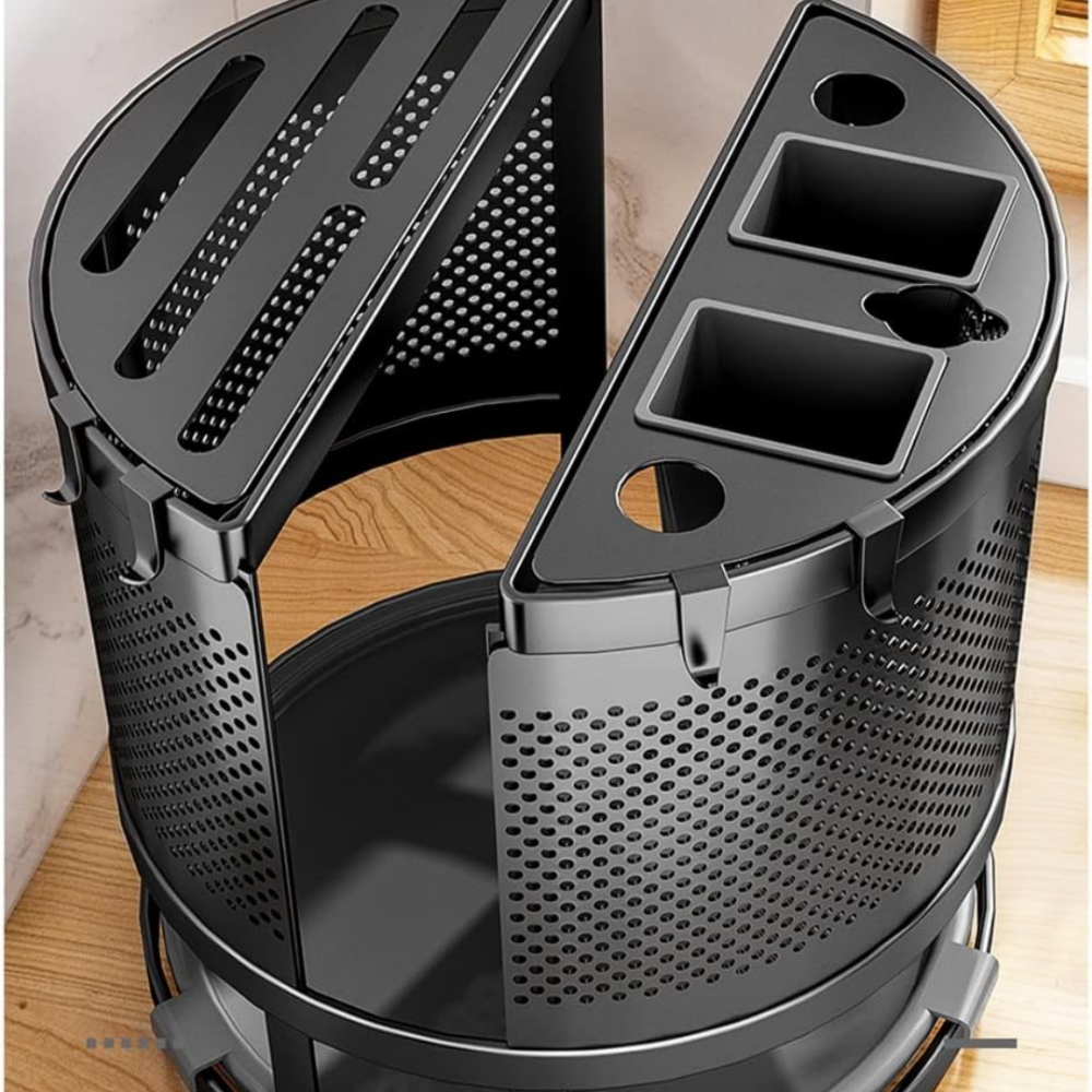 Organizator Metalic pentru Ustensile Bucătărie [4]