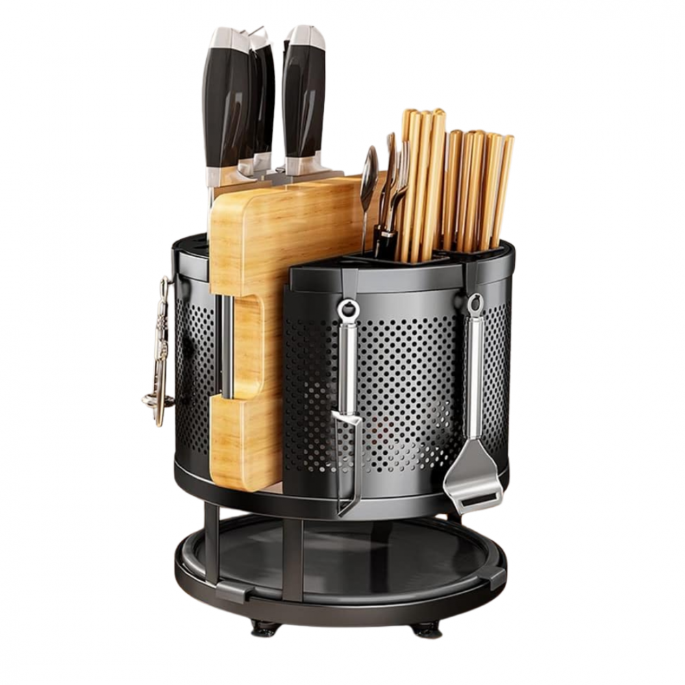 Organizator Metalic pentru Ustensile Bucătărie [1]