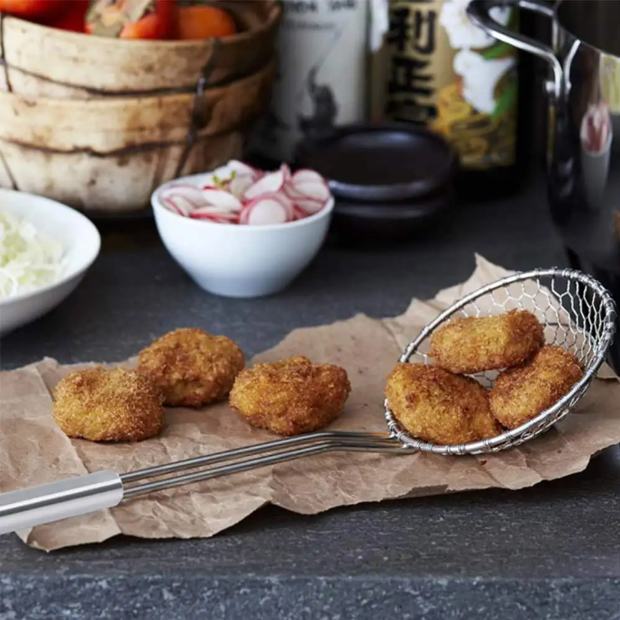 Paleta tip Strecuratoare inox, spumiera, 14 cm [5]