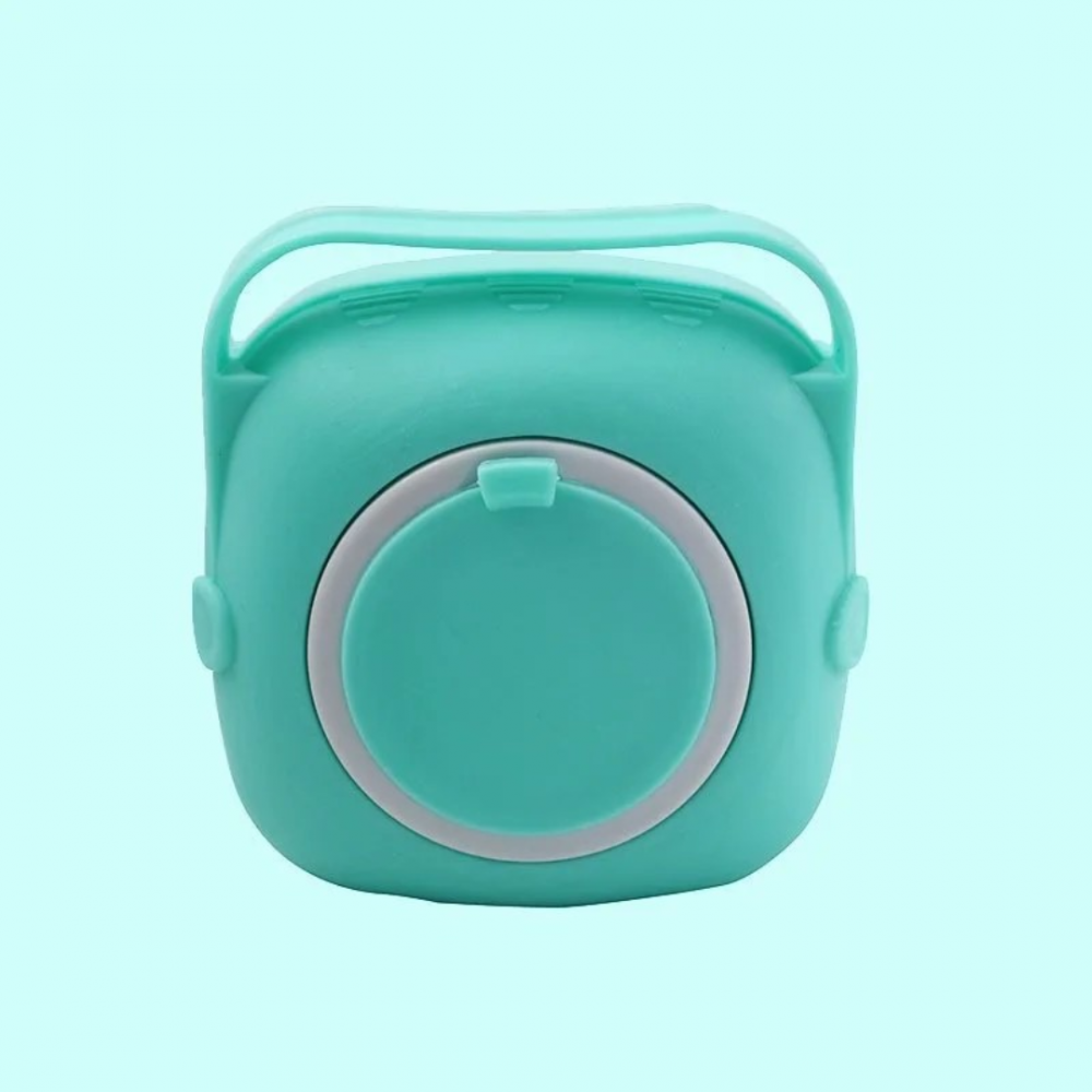 Perie de corp pentru duș/animale, Turcoaz [2]