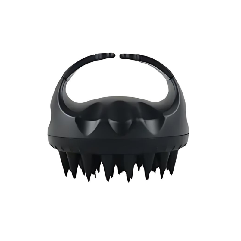 Perie din silicon pentru masaj, Negru [7]