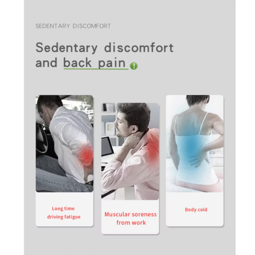 Pernă ortopedică lombară cu sistem de umflare, spumă cu memorie și husă lavabilă, Roz [4]