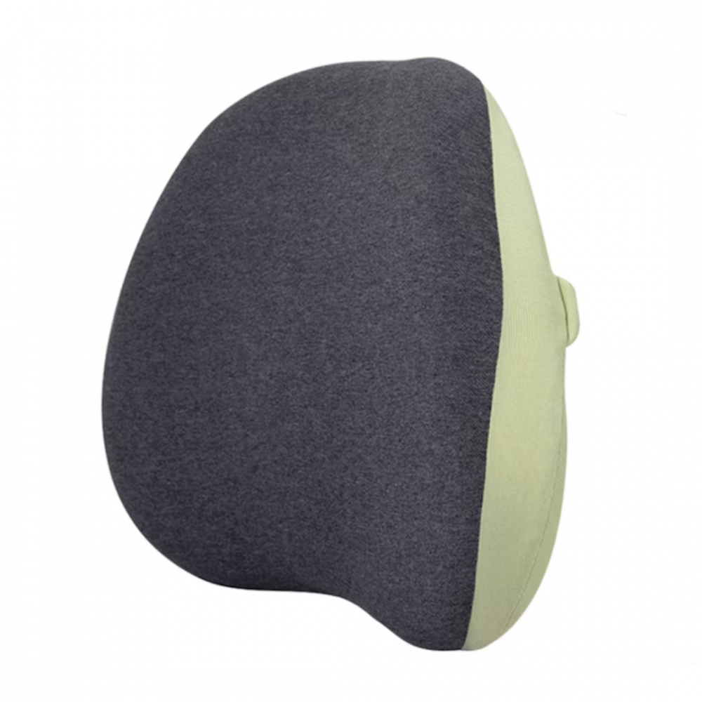 Pernă ortopedică lombară, cu spumă de memorie și husă lavabilă, Verde [1]