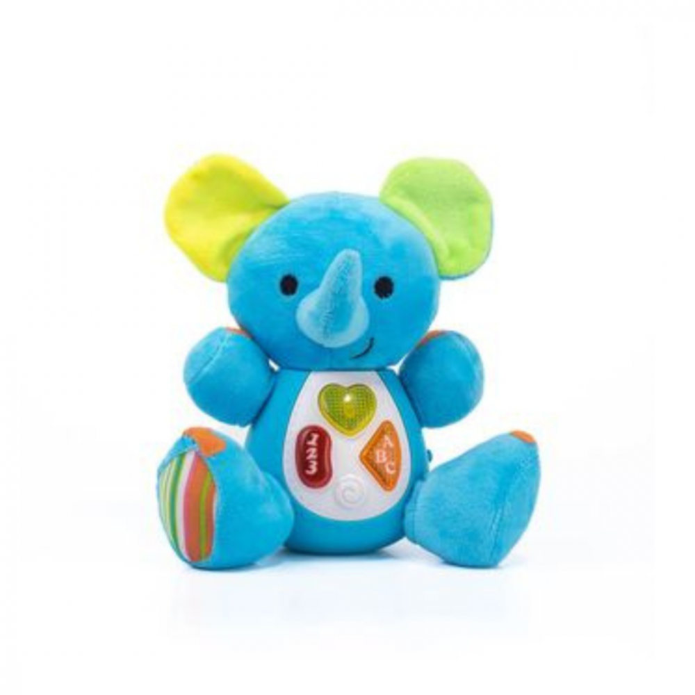 Pluș elefant cu sunete și lumini, Bleu [4]
