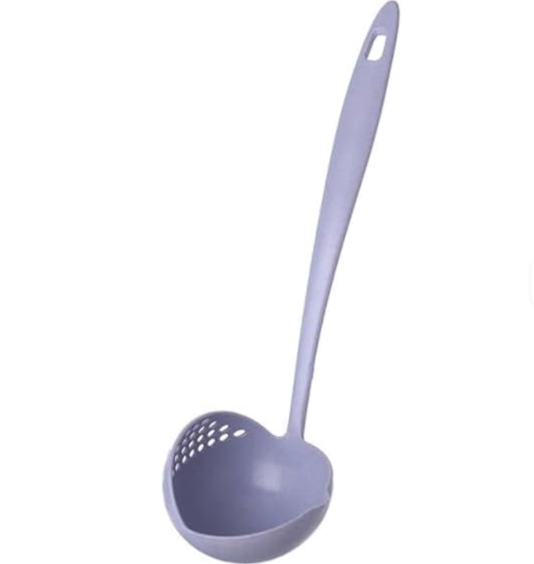 Polonic bucatarie 2 in 1, polonic/strecuratore, mov [1]