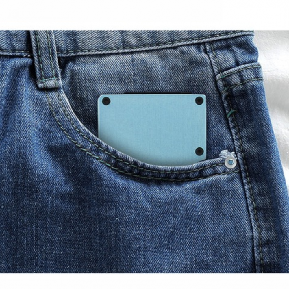 Portofel pentru carduri, albastru [5]