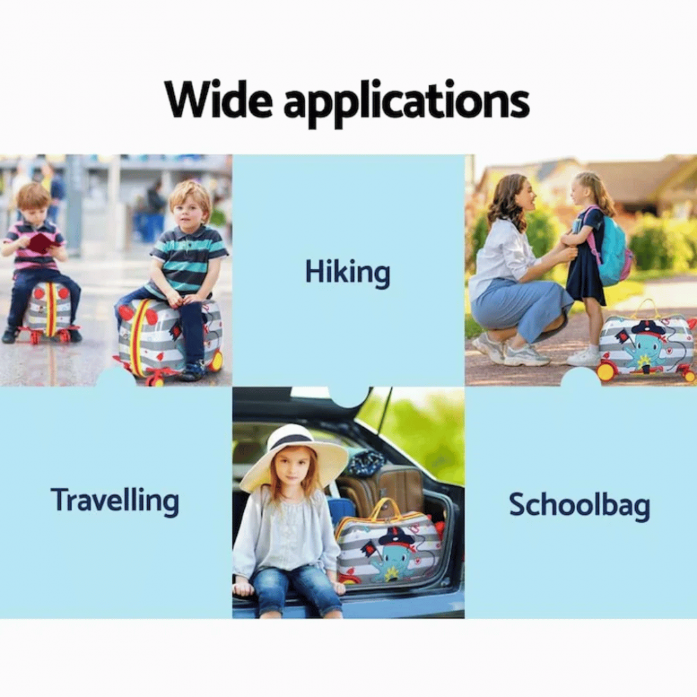 Troler ride-on cu 4 roți, model caracatiță [6]