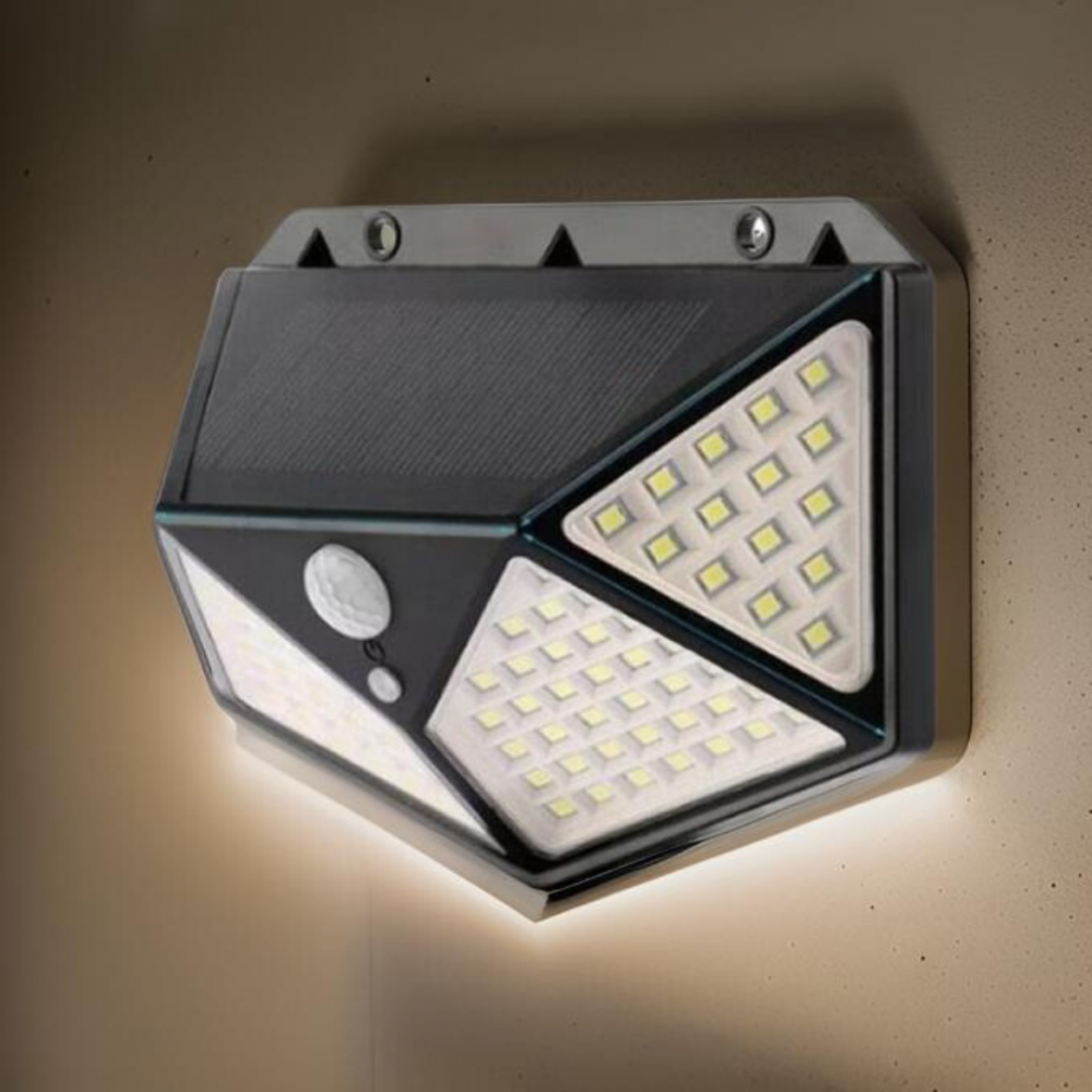 Proiector solar LED de exterior, cu 3 moduri de iluminare și senzor de mișcare, IP65 [3]