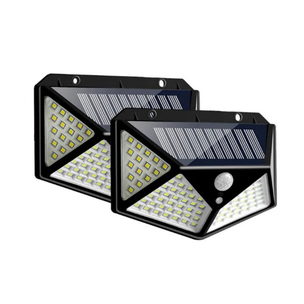 Proiector solar LED de exterior, cu 3 moduri de iluminare și senzor de mișcare, IP65 [1]
