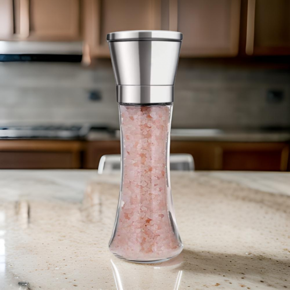 Râșniță sare sau piper din sticlă și oțel inoxidabil [2]